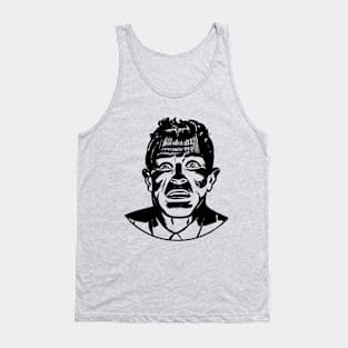 Scary Man Pop-Art Design Tank Top